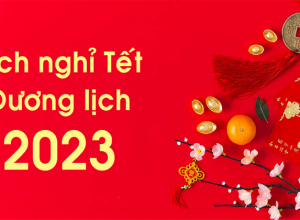 THÔNG BÁO NGHỈ TẾT DƯƠNG LỊCH 2023