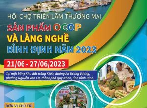 💥💥💥Phân bón Mặt Trời Mới tham gia hội chợ triển lãm thương mại sản phẩm OCOP và làng nghề Bình Định năm 2023