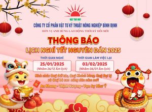 📢📢💥Thông báo nghỉ Tết Nguyên đán Ất Tỵ 2025