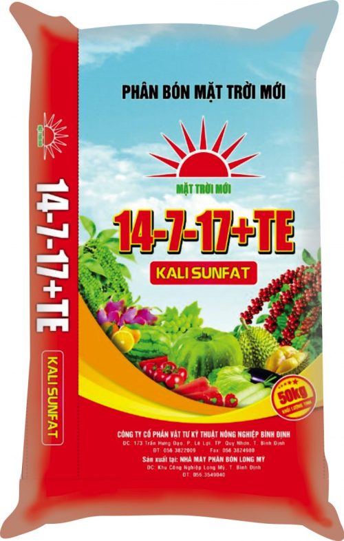 NPK 14-7-17+TE (CAO CẤP)