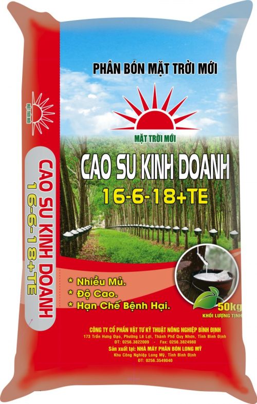 NPK 16-6-18+TE (CAO SU KINH DOANH)