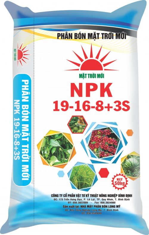 NPK 19-16-8+3S MTM
