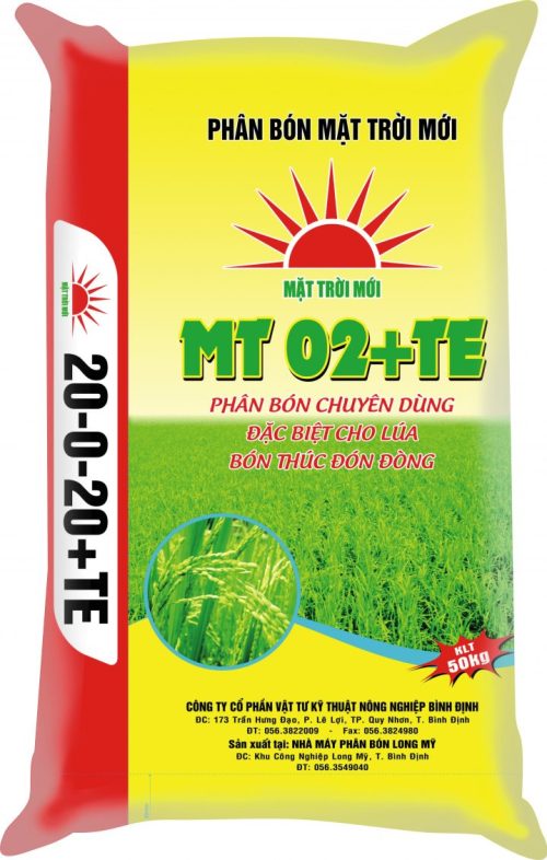 NPK MT02+TE (20-0-20+TE)