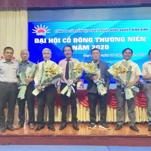 Công ty CP Vật tư KTNN Bình Định tổ chức thành công Đại hội cổ đông thường niên năm 2020