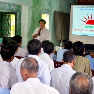 Hội thảo Tổng kết mô hình thử nghiệm NPK hiệu Mặt Trời Mới tại Tuy Hòa , Phú Yên