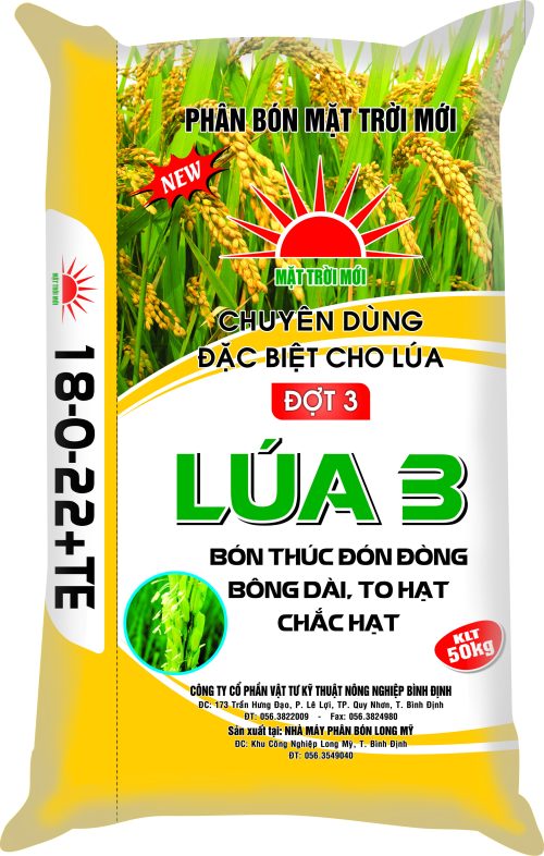 NPK LÚA 3 (18-0-22+TE)