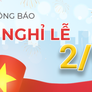 Thông báo Lịch nghỉ lễ Quốc Khánh 02-09