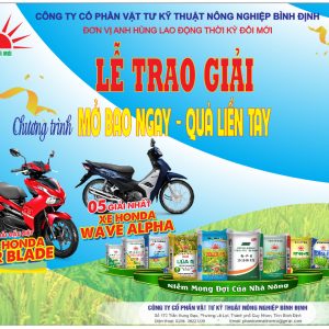 Trao giải thưởng chương trình “Mở bao ngay – Quà liền tay” tại Đức Thạnh, Mộ Đức, Quảng Ngãi