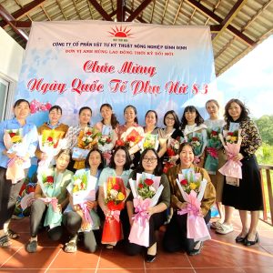 Mừng ngày Quốc tế phụ nữ 8-3-2023