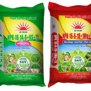 Sản phẩm phân bón thế hệ mới chuyên dùng cho lúa và rau màu với hoạt chất Eco – Nanomix giúp giảm lượng bón, giảm lần bón, giảm phát thải CO2