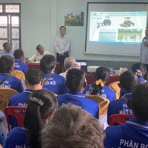 Hội thảo “Hướng dẫn kỹ thuật canh tác, bón phân và phòng trừ sâu bệnh trên cây lúa tại huyện Khongsedon tỉnh Salavan Lào