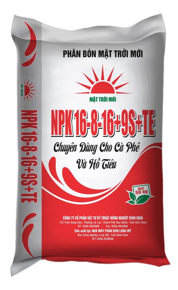 16-16-8+9S+TE (Dùng Cho Các Loại Cây Trồng) (3D)